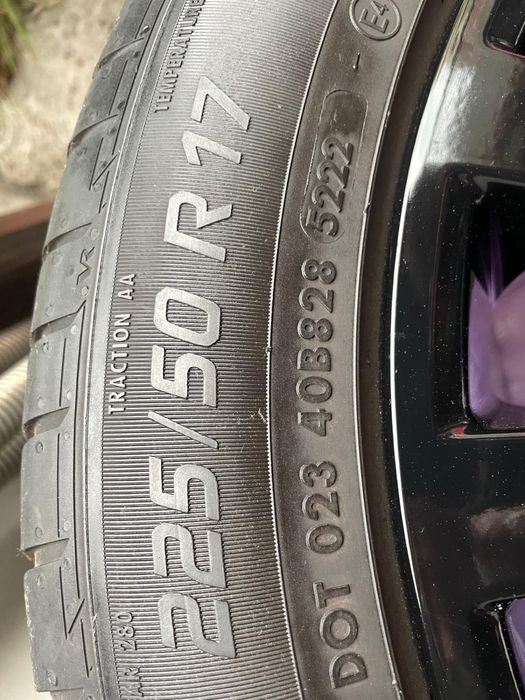 Oryginalne felgi aluminiowr 17” dla Alfa Romeo + opony