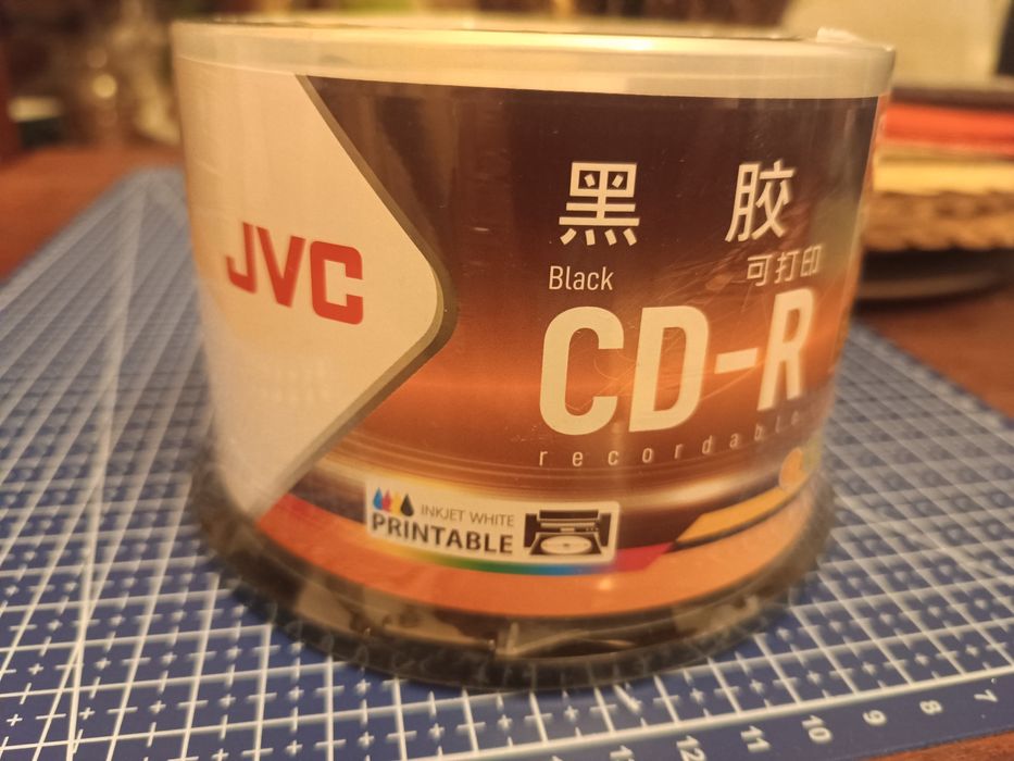 CD-R JVC (мінівініл, printable)