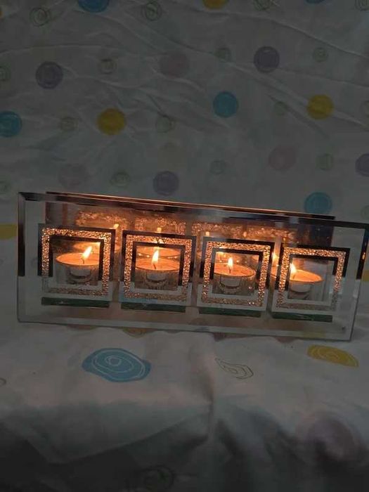 Suporte / castiçal decorativo para velas