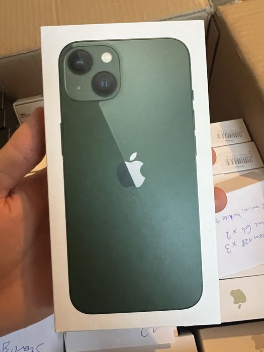 ORYGINALNE Pudełko do iPhone 13 Green / Zielony