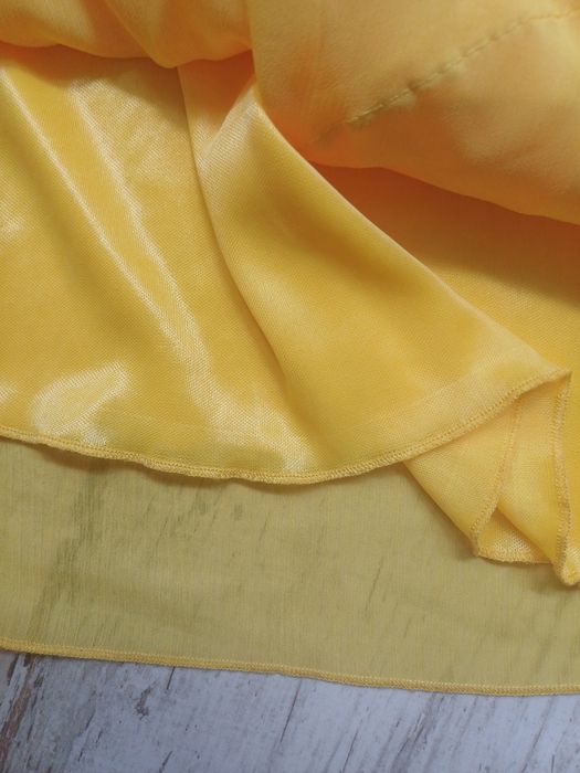 Sukienka Tally Weijl styl hiszpański żółta latino XS,S.