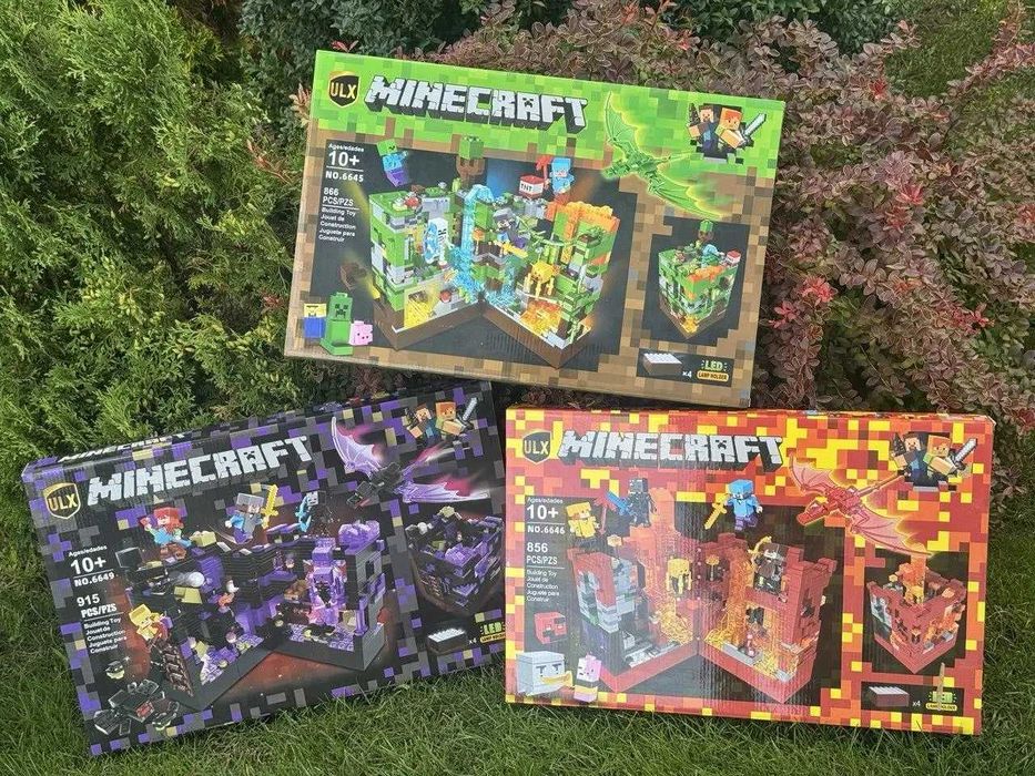Конструктор Майнкрафт Minecraft Набір minecraft Конструктор Minecraft Конструктор Майнкрафт великий Конструктор майкрафт MINECRAFT Minecraft для дітей