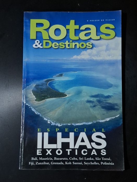 Revistas viagens evasões rotas