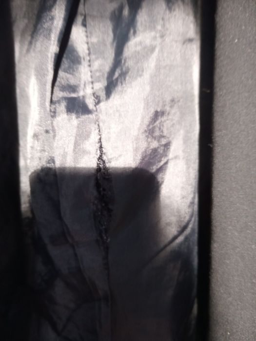 Marynarka żakiet blazer narzuta damska elegancka czarna s 36 wiskoza