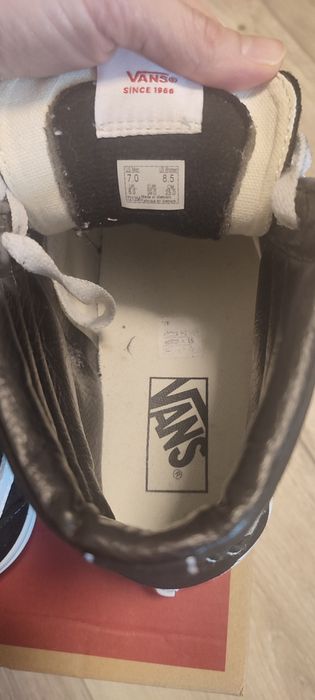 Високі кеди Vans Sk8-Hi чорні, 39 розмір