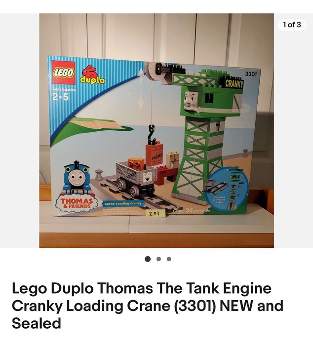 Lego duplo Новий, нерозпакований Cranky Thomas NEW 3301