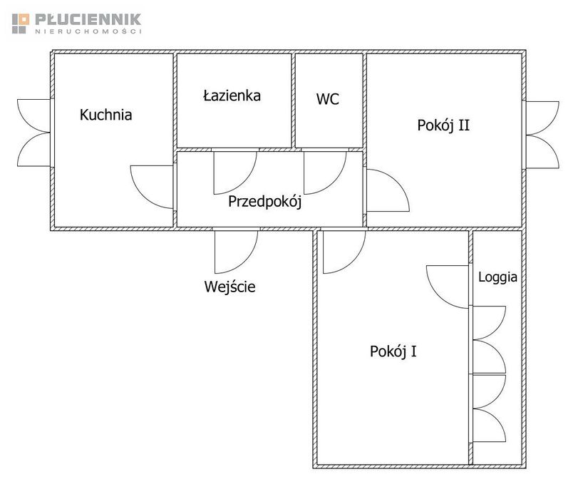 Łódź, Olechów, ul. Zakładowa, 2 pokoje, sprzedam