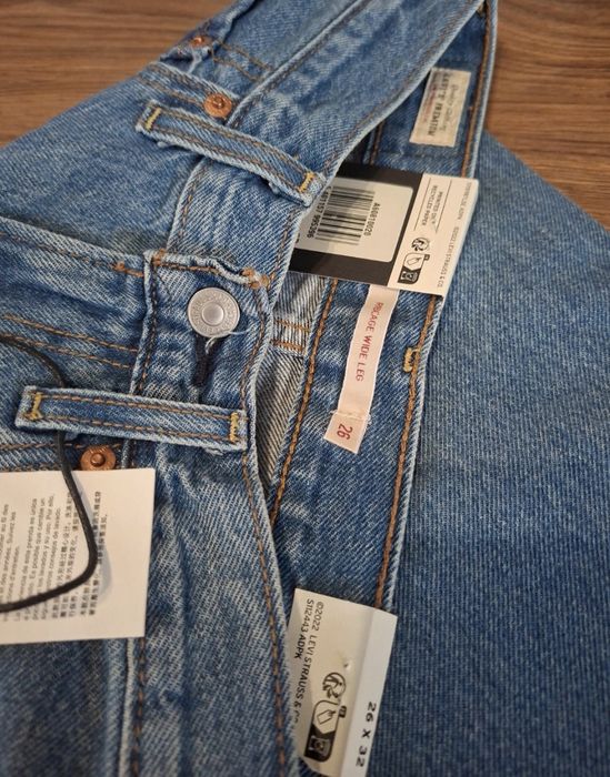 Nowe ribcage wide leg LEVIS