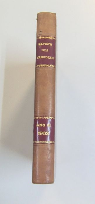 Revista dos tribunais - Ano 81, 1963