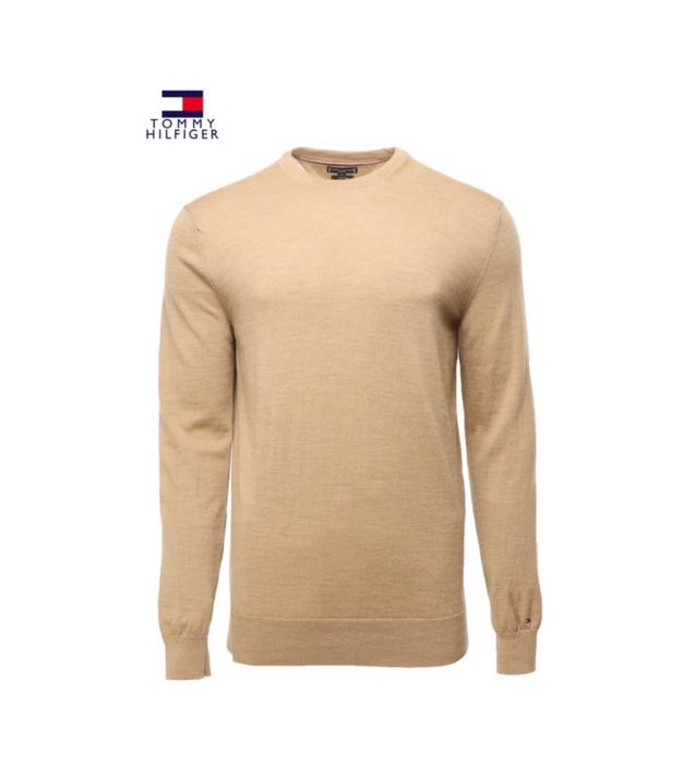 Светр Tommy Hilfiger преміальна вовна шерсть світшот кофта