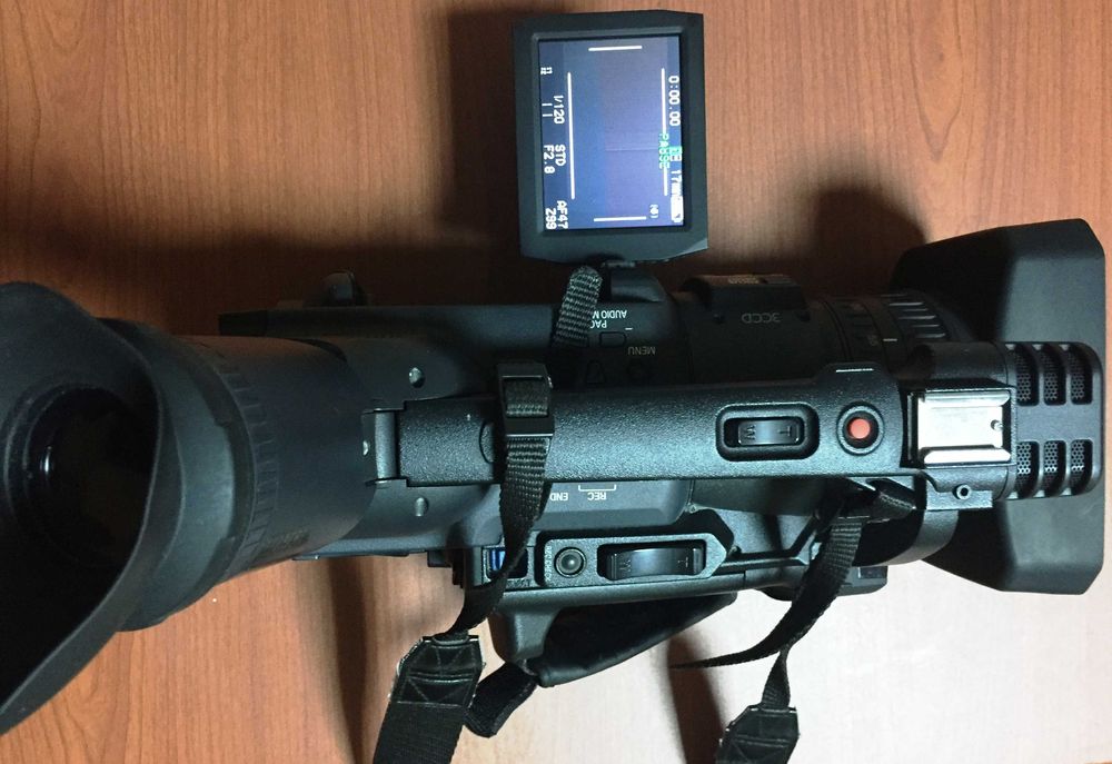 Panasonic HVX-200 професійні зйомки, online стріми на Youtube влог