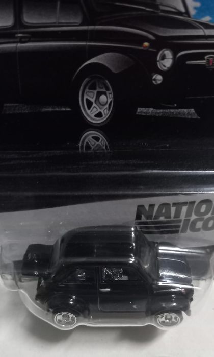 60s fiat 500 D modificado hot wheels