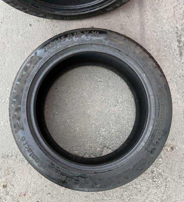 Летние шины 245/45/18 Continental PremiumContact 6
