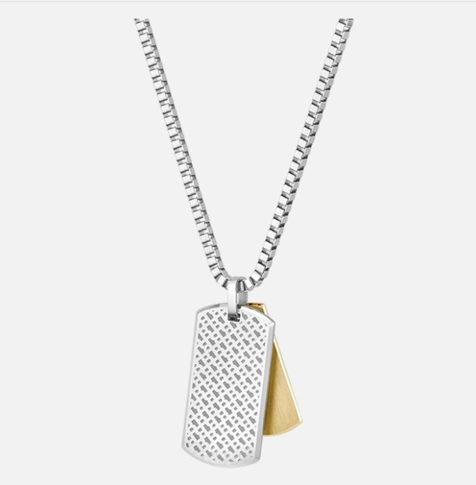 Boss Jewelry

Colar Homem malha prateada com placas