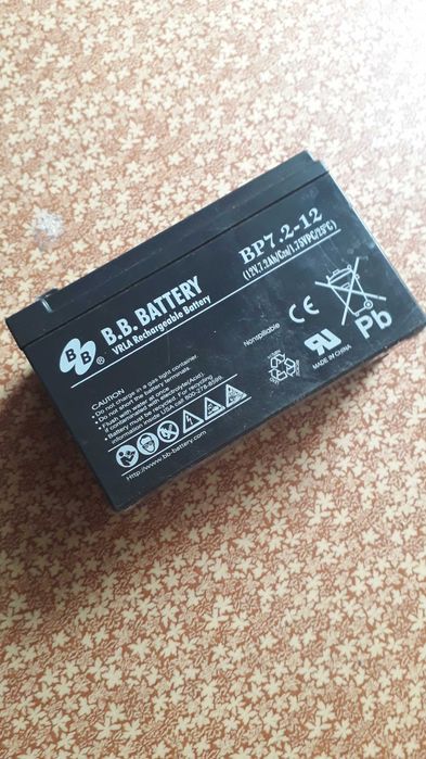 Аккумулятор AGM 12В 9Ачас 12V 9Ah