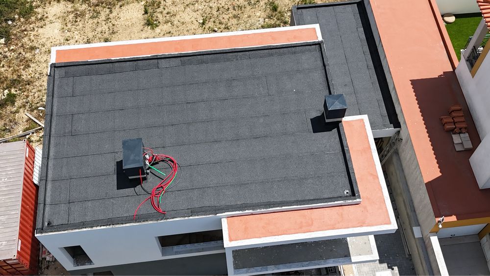 Impermeabilização com manta (tela asfáltica)