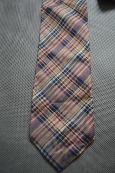 krawat Carlo Palazzi jedwab made in Italy