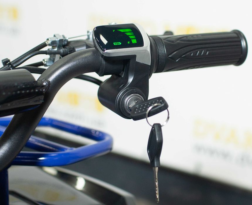 Детский квадроцикл Motoleader PIONER 1000W Синий. Гарантия, СЕРВИС !