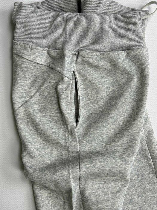 Штани жіночі сірі серые штаны grey sweatpants клеш кльош спортивки