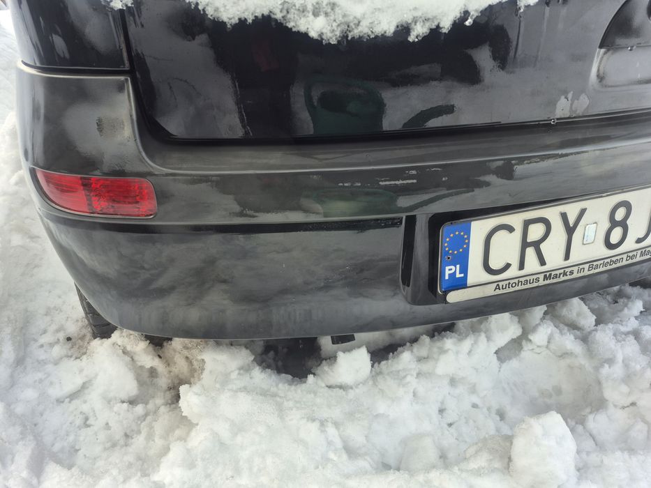 Zderzak tył tylny opel corsa c czarny