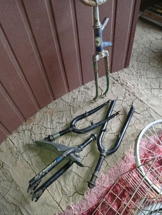 Вилка ХВЗ, АИСТ, Десна. Кермо, вилка "28, 20", "24, велосипеда АІСТ.