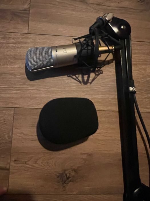 Behringer B-1 - Mikrofon pojemnościowy + ramię rode + kabel xlr