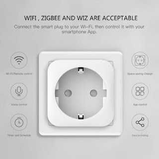 Tomada inteligente Smart House Alexa Google Echo WIFI NOVO