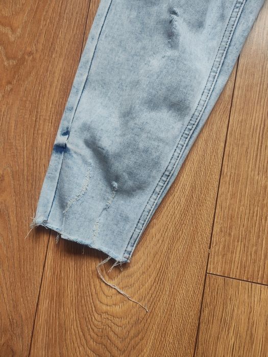 Jeansy męskie carrot fit