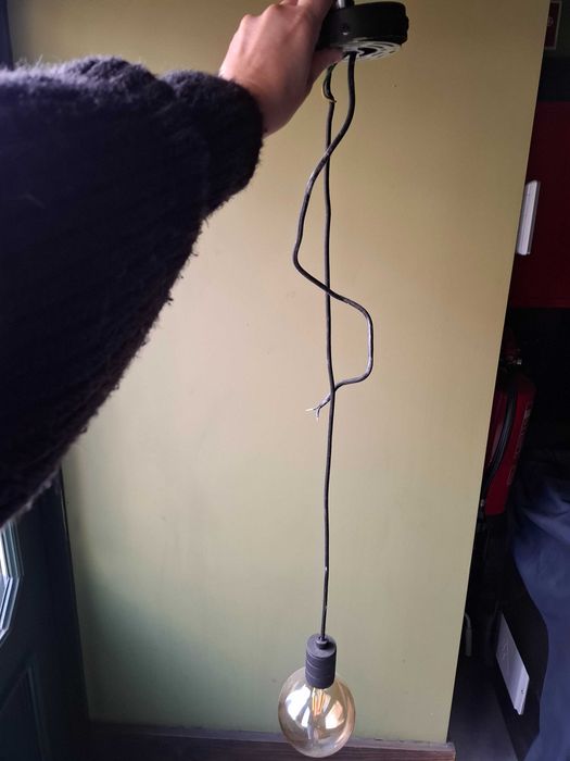 Lampadas pretos suspension x24