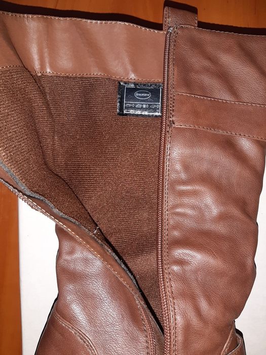 Kozaki brązowe Graceland Deichmann r. 39