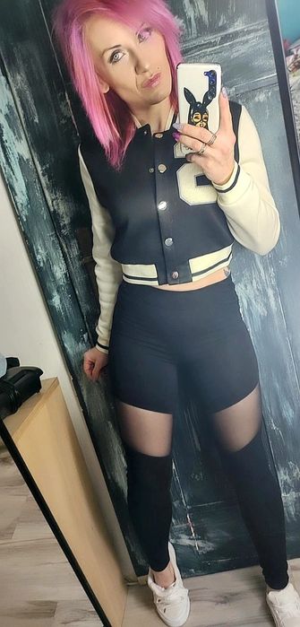 Legginsy z wstawkami