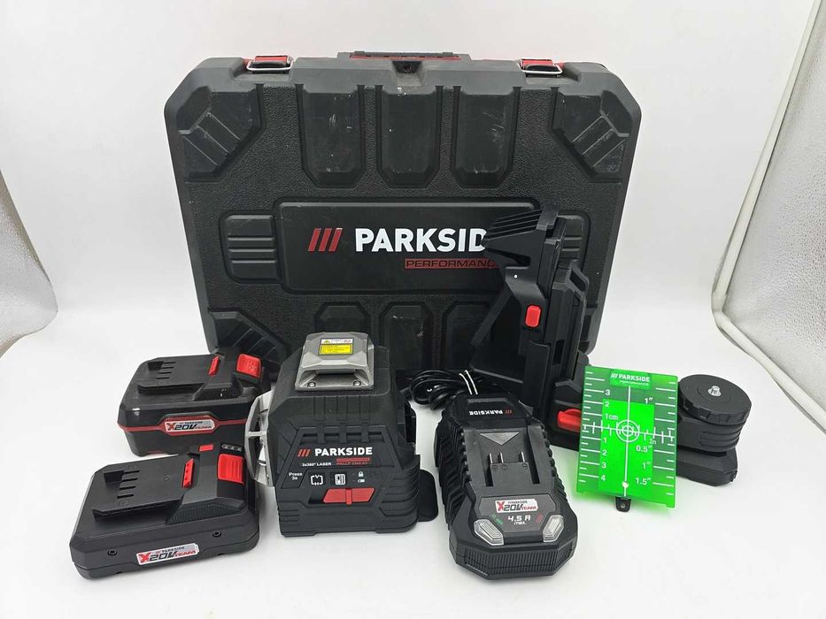 Zadbany laser krzyżowy PARKSIDE PERFORMANCE PKLLP 3360