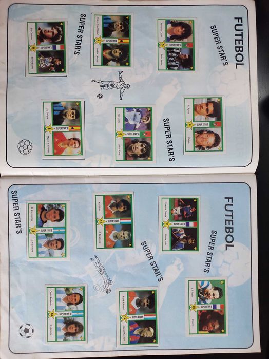 Caderneta de cromos "Desporto e campeões"- Completa