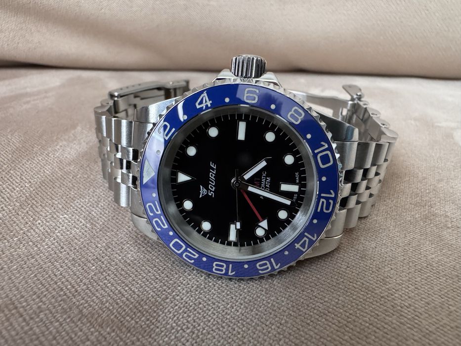 Squale 30 Atmos GMT 1545 Blue