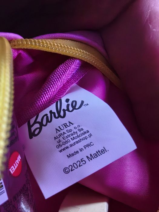 Zestaw Kosmetyków Barbie z Kosmetyczką różowe