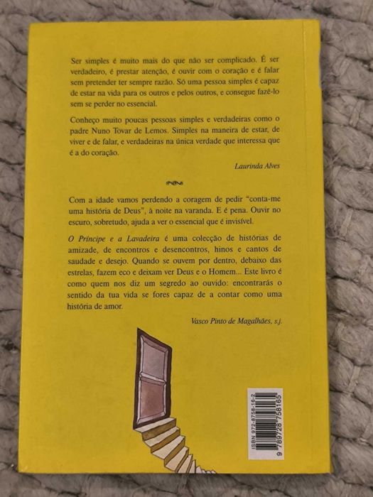 Livro "O Príncipe e a Lavadeira" de Nuno Tovar de Lemos