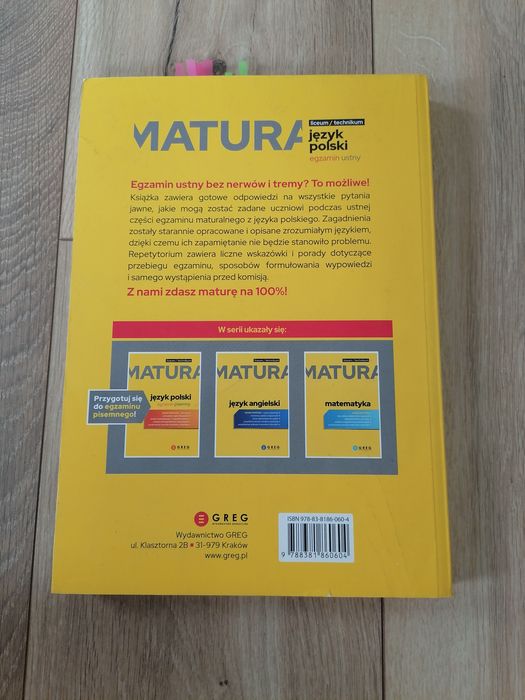 Matura język polski ustny greg
