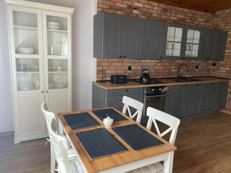 Domek Dom na Mazurach nad jeziorem nad lasem cisza spokój balia