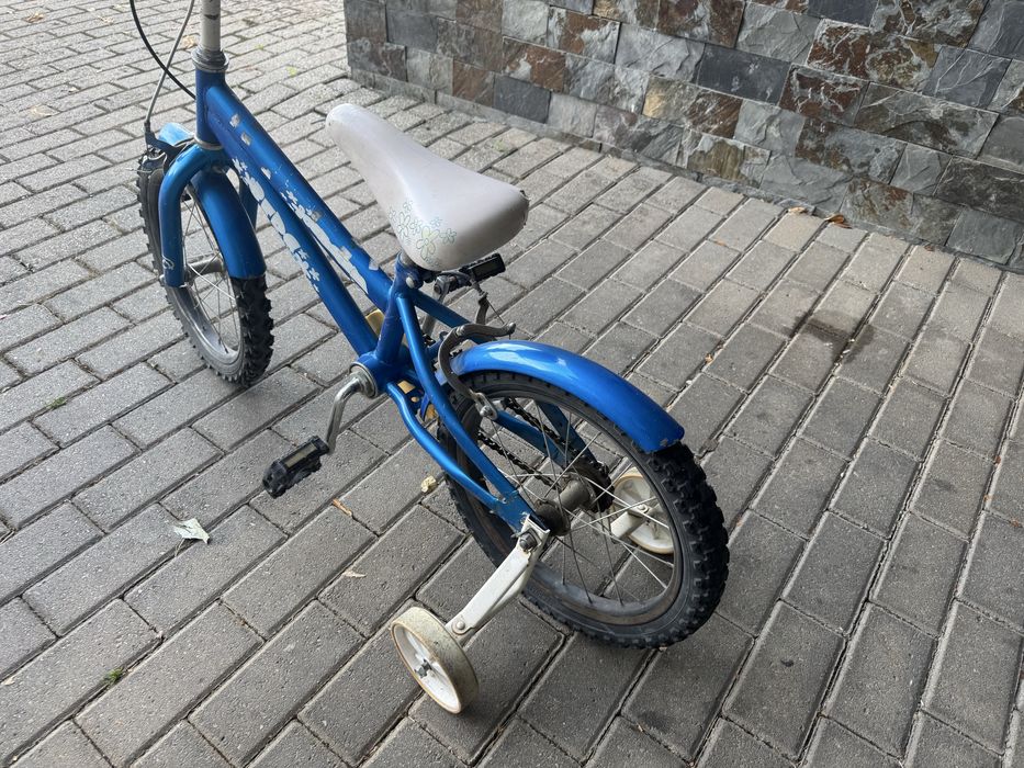 Bicicleta Infantil Azul – 16” com Rodinhas