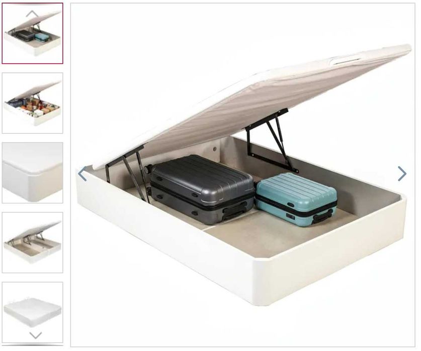 Estrado sommier elevatório de cama de casal 200x160 cm