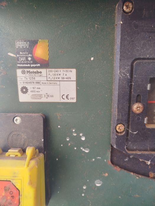 Metabo tk 1256 piła stołowa