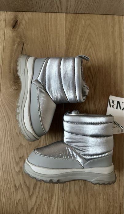 Дутіки Zara 24 р ботінки зара сапожки дутики сапоги