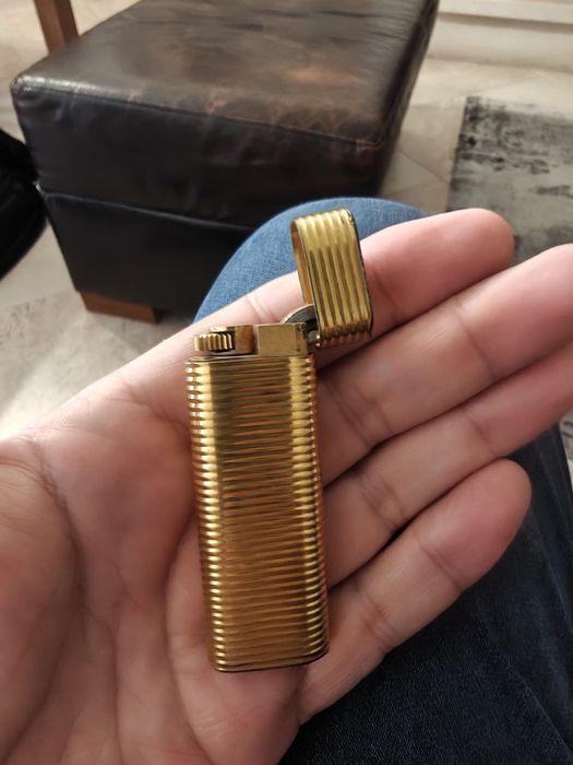 Isquerio cartier em ouro anos 70
