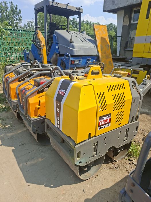 Каток Belle TDX 650 ручний віброкаток дизель Yanmar 800 кг вібраційний като bomag hamm jcb ammann