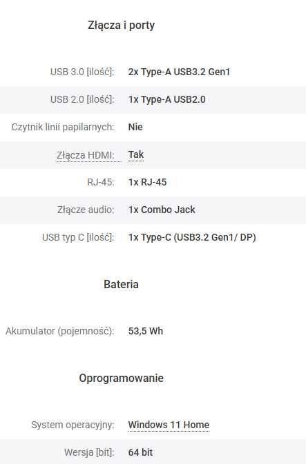 Laptop do gier MSI Katana 15 B12V