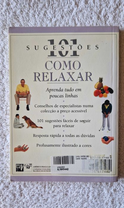 Livro "101 Sugestões como Relaxar"