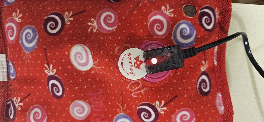 Botija de agua quente ligar à ficha