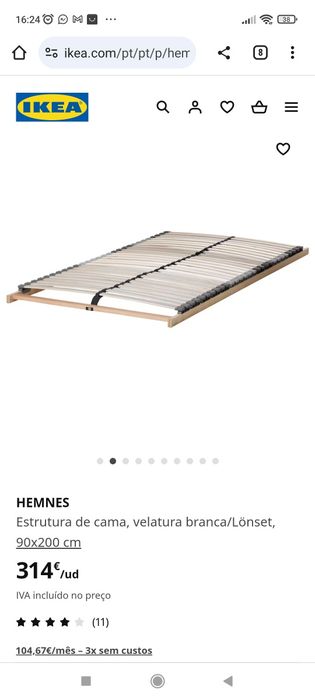 Cama Hemnes IKEA baixa de preço.!