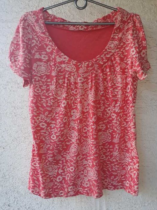 Bluzka Marks&Spencer 42 koralowa V