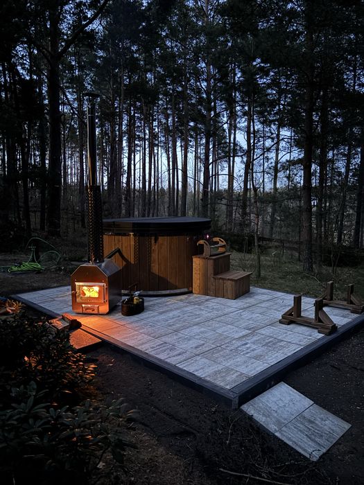 Domek na Kaszubach, SAUNA, BALIA , LAS .